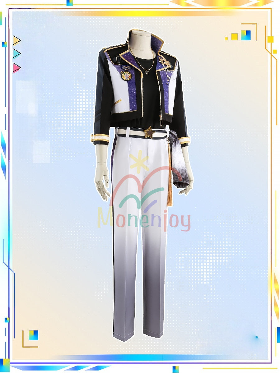 Monenjoy　あんさんぶるスターズ！！風　流星隊の新衣装　守沢千秋／流星レッド　深海奏汰／流星ブルー　南雲鉄虎／流星ブラック　高峯翠／流星グリーン　仙石忍／流星イエロー　隊服　ユニフォーム