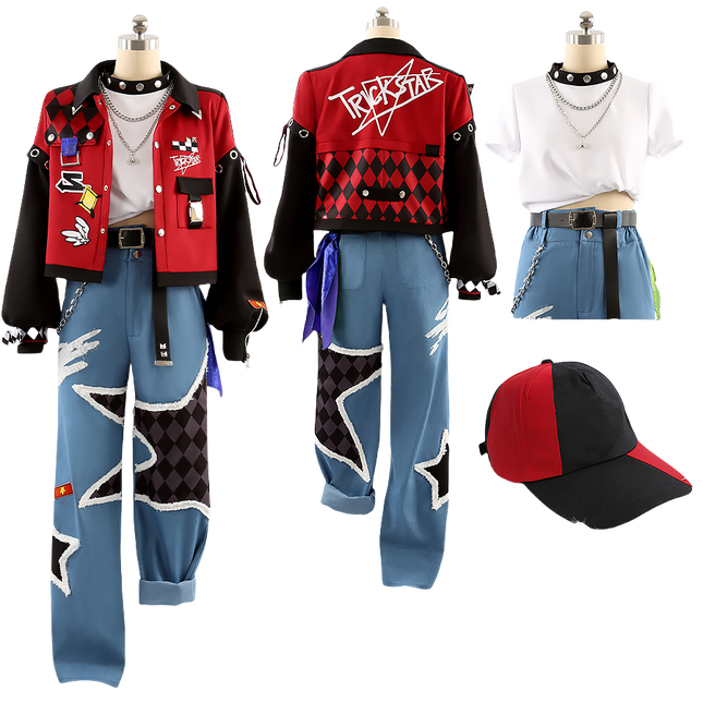 「受注製品」Monenjoy あんさんぶるスターズ Trickstar 氷鷹北斗 明星スバル 遊木真 衣更真緒 コスプレ衣装 礼服 舞台服 - Monenjoy