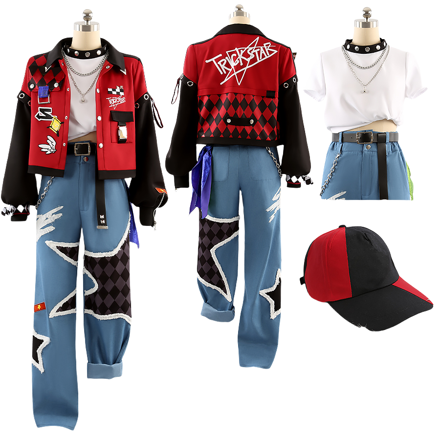 「受注製品」Monenjoy　あんさんぶるスターズ　Trickstar　氷鷹北斗 明星スバル 遊木真 衣更真緒　コスプレ衣装　礼服　舞台服 - Monenjoy