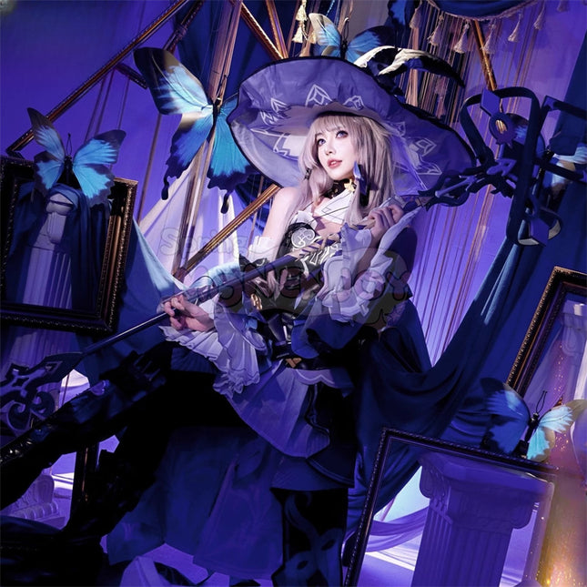 Monenjoy　崩壊スターレイル　マダムヘルタ　コスプレ衣装　礼服　帽子付　GS1374 - Monenjoy