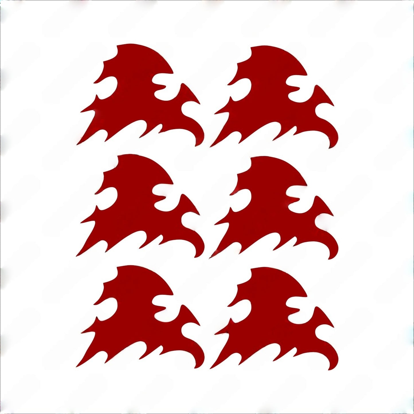 monenjoy Demon Slayer Tanjiro Tattoo Sticker Demon Slayer Demon Cosplay Accessories Flower Scar Sticker Face Demon Swordsman Spider Demon Set Goods Popular Stylish Decoration Fashion Halloween Event Equipment 