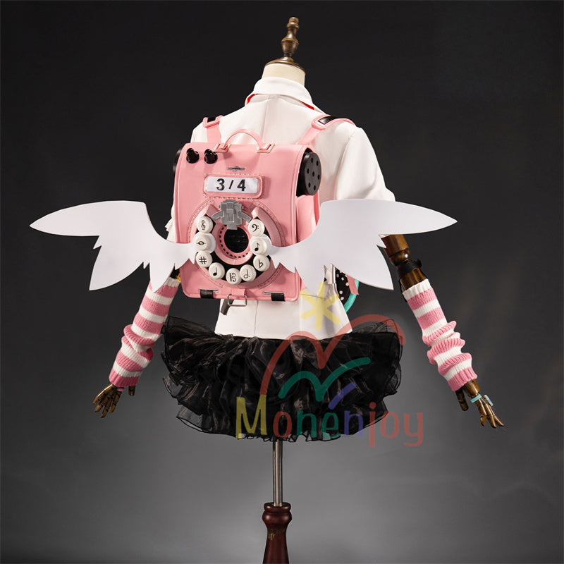 Monenjoy　ゼンレスゾーンゼロ　大天使　千夏　大天使　レミエル ゼンゼロ　千夏蕾咪　バーチャルアイドル　コスプレ　ChinatsuRemiel　コスプレ衣装 拡声器スピーカー+鞄追加