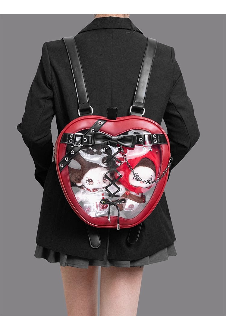 Monenjoy　痛バッグ　アニメ　地雷系　パンク　渋谷　原宿ファション　コスプレ　2次元　萌えグッズ　バックパック/リュック 可愛い　デザイン　装備品　アクセサリー - Monenjoy