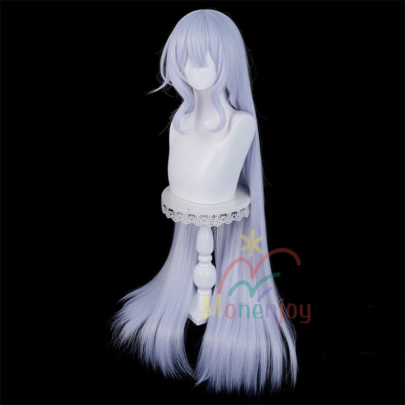 Monenjoy 魔法少女ノ魔女裁判　  月代ユキ　  かつら　110cm　大魔女　　コスプレ　ふんわり　自然感　まのさば ウィッグ　鬘　コスプレ道具