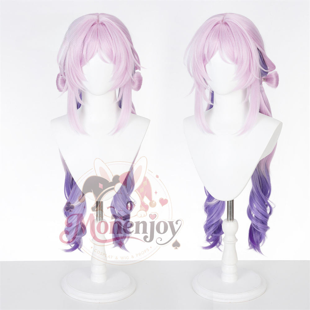 Monenjoy 原神 シトラリ 星と煙霧の夜話  ウィッグ 90cm 耐熱ロングカツラ  自然感高品質 コスプレ用鬘