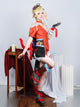 Monenjoy　原神 宵宮　コスプレ衣装　よいみや　炎元素　cosplay　イベント　仮装　ハロウィン　仮装　学園祭　 - Monenjoy