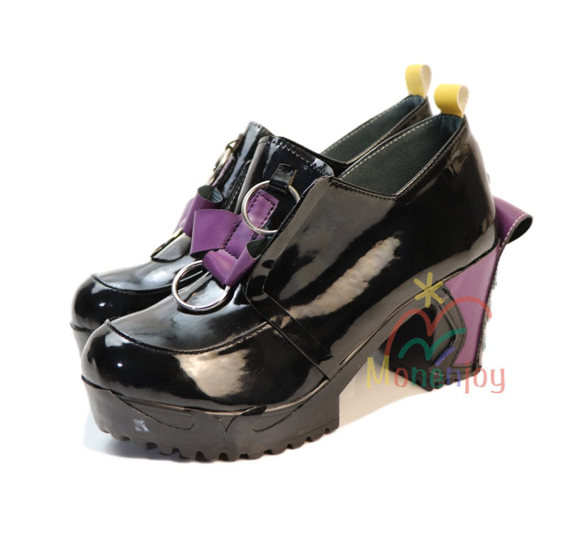 Monenjoy　ゼンレスゾーンゼロ イドリー コスプレ　シューズ　ブーツ　靴　ヒールの高さ8cm　10cm　 怪啖屋  ゼンゼロ　イベント