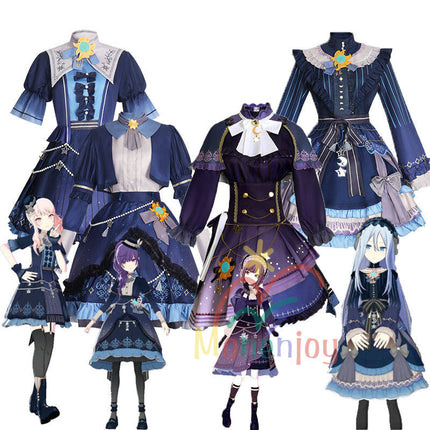 Monenjoy プロジェクトセカイ カラフルステージ!feat.初音ミク　Twilight Draw　  朝比奈まふゆ 宵崎奏 暁山瑞希  東雲絵名　コスプレ衣装