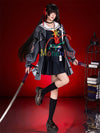Monenjoy　鳴潮　千咲 　コスプレ衣装　JK服　WutheringWaves　おもちゃ　ハロウィン　コスチューム　髪飾り＋リボン付