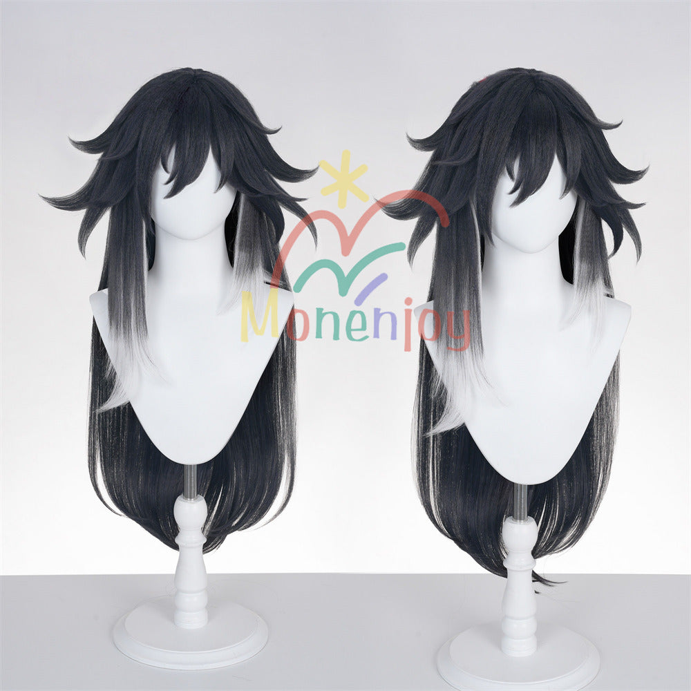 Monenjoy 崩壊スターレイル 不死途 80cm コスプレウィッグ しなず 新