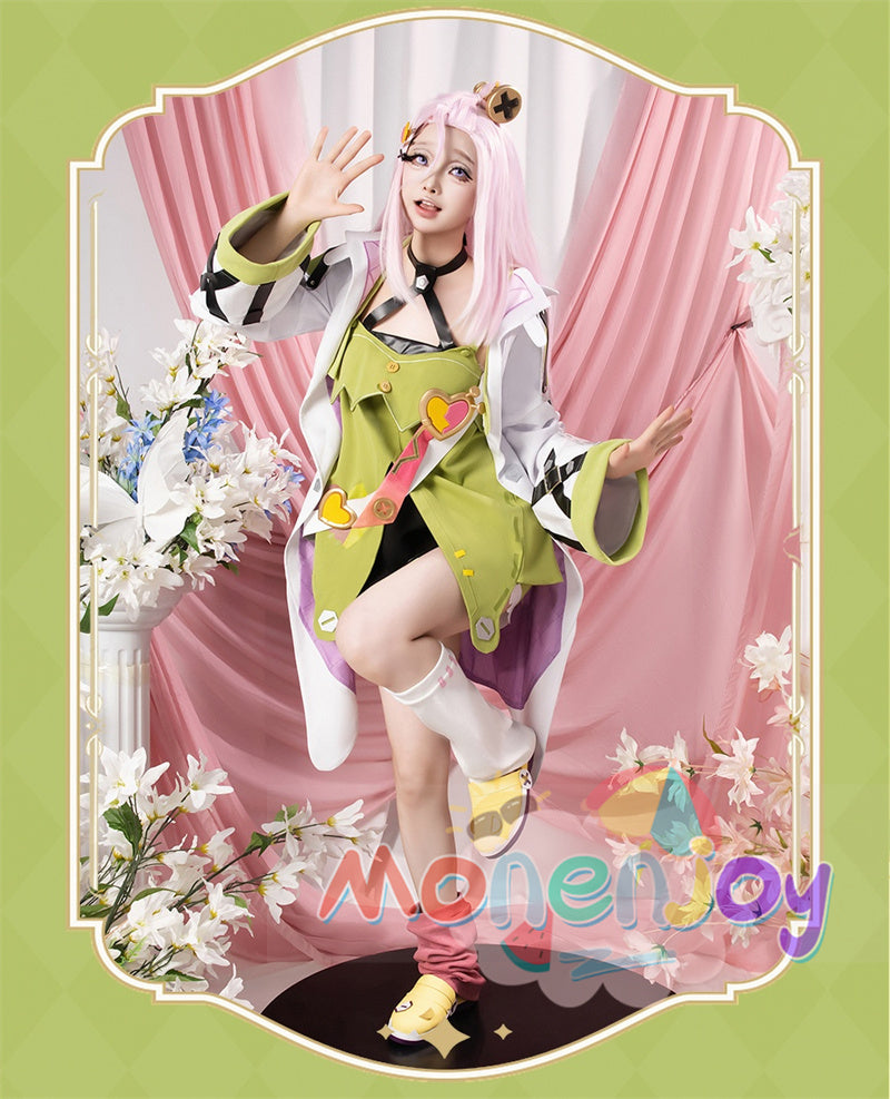 Monenjoy　原神　アイノ　コスプレ衣装　3d樹脂製パーツ　1：1レプリカ　Aino Genshin ナド・クライ編 　水元素　月の輪 コスチューム