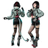 Monenjoy ゼンレスゾーンゼロ　ジェーン・ドゥ コスプレ衣装　耳飾り＋尻尾付　ゼンゼロ　実写化　cosplay　ハロウィン　クリスマス　仮装　イベント　カッコイイ　イベント衣装（シューズカバー付) - Monenjoy