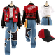 「受注製品」Monenjoy　あんさんぶるスターズ　Trickstar　氷鷹北斗 明星スバル 遊木真 衣更真緒　コスプレ衣装　礼服　舞台服 - Monenjoy
