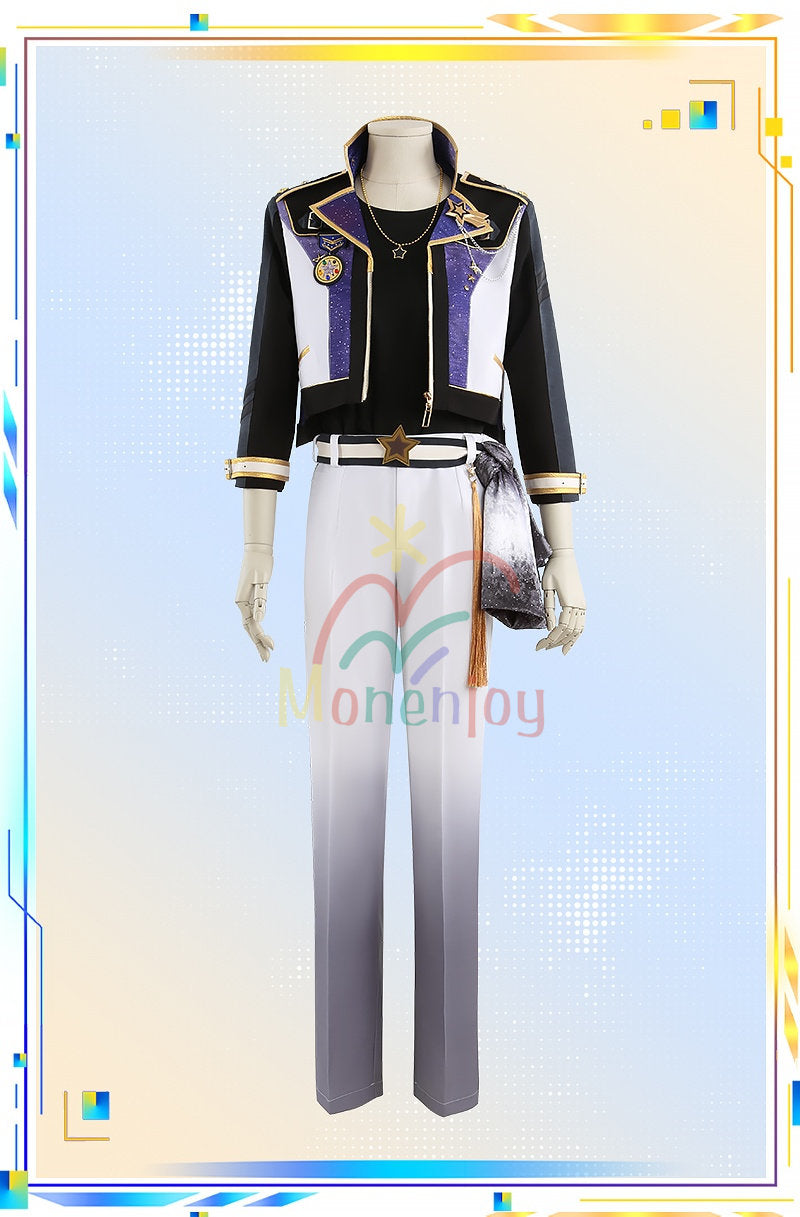 Monenjoy　あんさんぶるスターズ！！風　流星隊の新衣装　守沢千秋／流星レッド　深海奏汰／流星ブルー　南雲鉄虎／流星ブラック　高峯翠／流星グリーン　仙石忍／流星イエロー　隊服　ユニフォーム