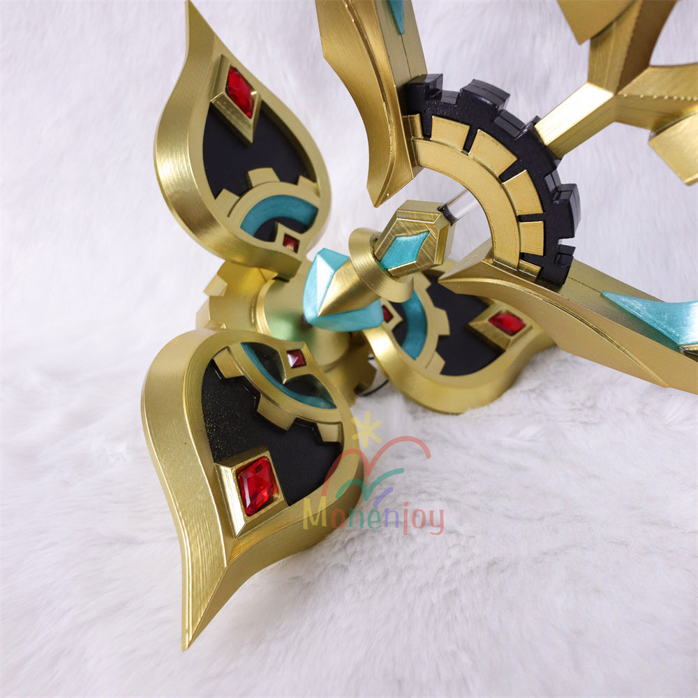 Monenjoy 原神 サンドローネ 背中ゼンマイ コスプレ 傀儡 PLA材質 回転