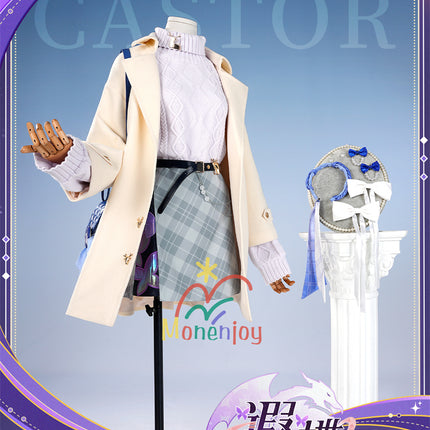 Monenjoy　崩壊スターレイル 　ラッキンコーヒー　コラボカフェ　ファイノン　キャストリス　日常服　コスチューム　 コスプレ衣装 日常服×コスプレ兼用 通常服　 高品質生地　イベント　印象服