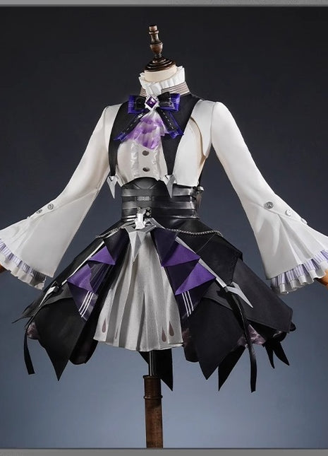 Monenjoy　ゼンレスゾーンゼロ　ビビアン　コスプレ衣装　ゴスロリ風　ロリータ系　ゴシックロリータ用発光パーツ　ワンピースGS1187 - Monenjoy