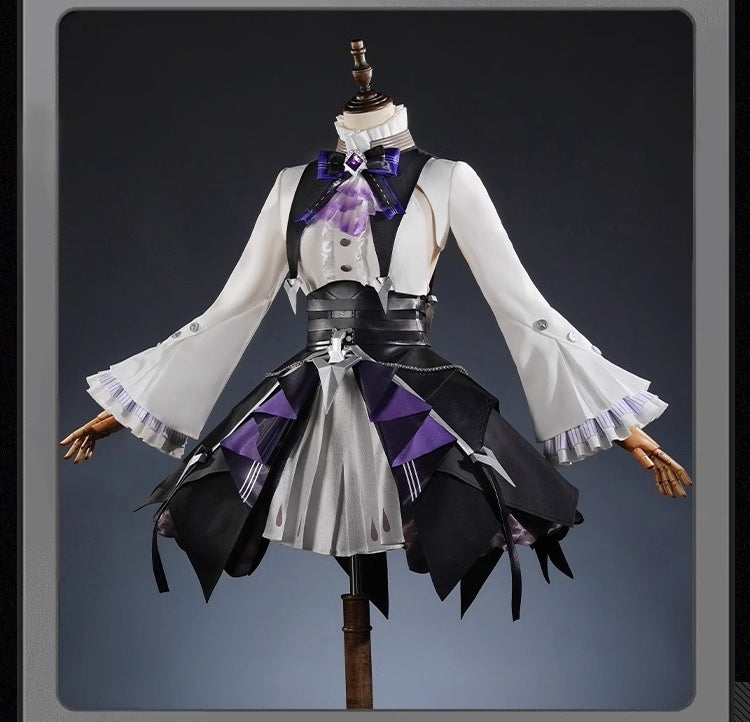 Monenjoy　ゼンレスゾーンゼロ　ビビアン　コスプレ衣装　ゴスロリ風　ロリータ系　ゴシックロリータ用発光パーツ　ワンピースGS1187 - Monenjoy