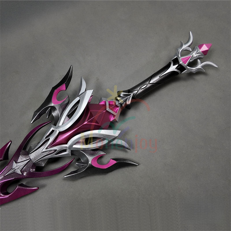 Monenjoy　原神　ドゥリン　モチーフ武器　黒蝕　110cm　コスプレ道具　武器モデル　レプリカ　片手剣　PLA材質　軽量