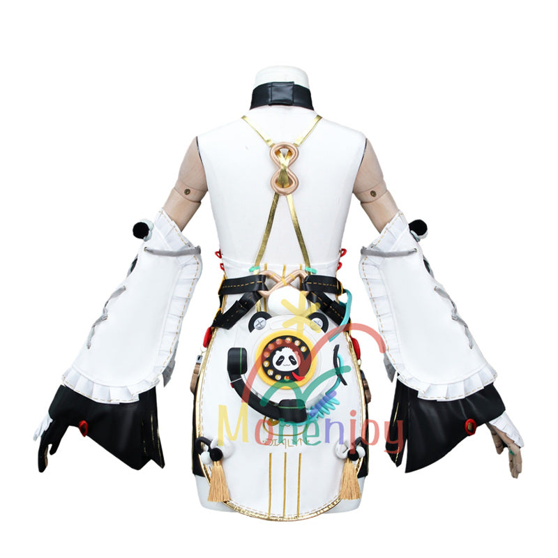 Monenjoy　ゼンゼロ ダイアリン　コスプレ　クランプスの黒枝　コスチューム　ハロウィンコスチューム セット（電話機小道具＋イヤリング＋ヘアアクセ付き）