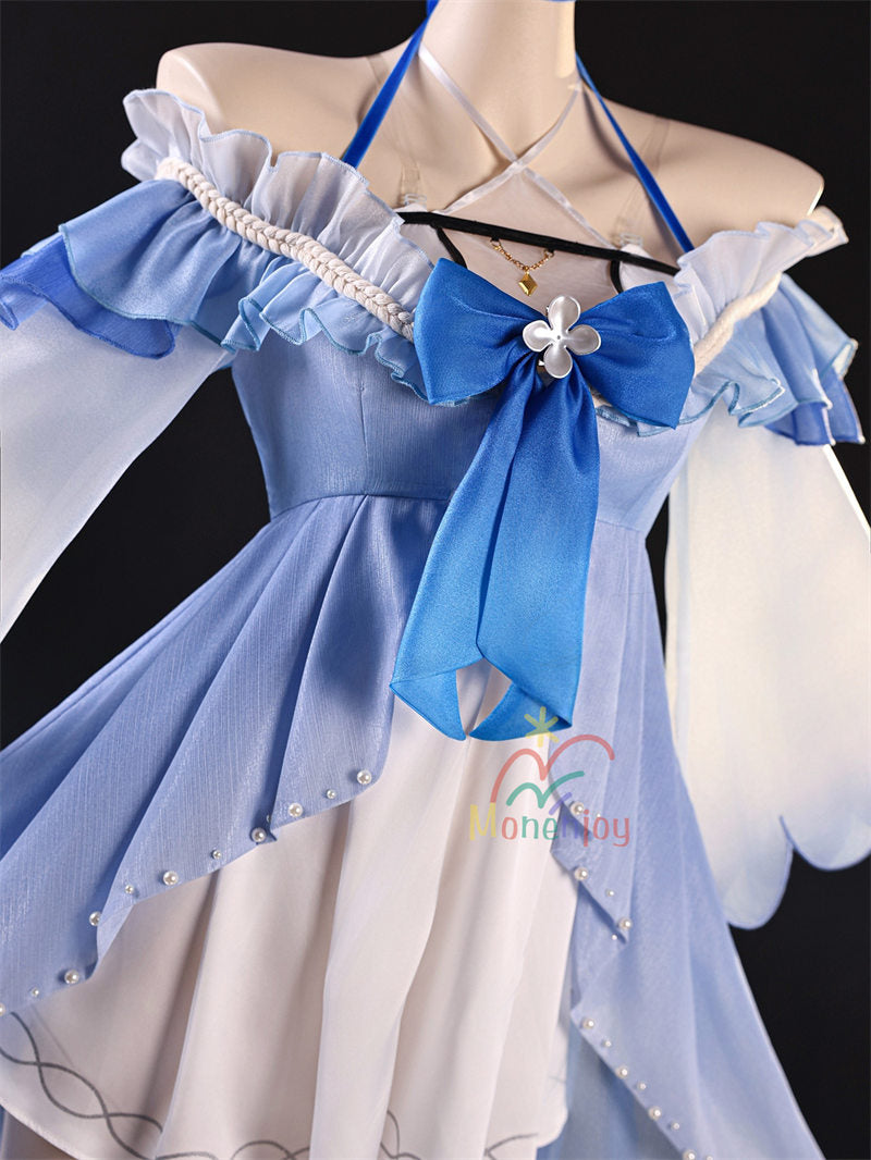 Monenjoy　鳴潮　カルテジア　水着　コスプレ衣装　フルールドリス　コスチューム　髪飾り付　イベント