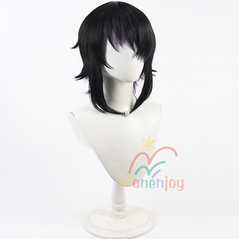 Monenjoy 魔法少女ノ魔女裁判　宝生 マーゴ　 かつら　少女　コスプレ　ふんわり　自然感　まのさば ウィッグ　鬘　コスプレ道具