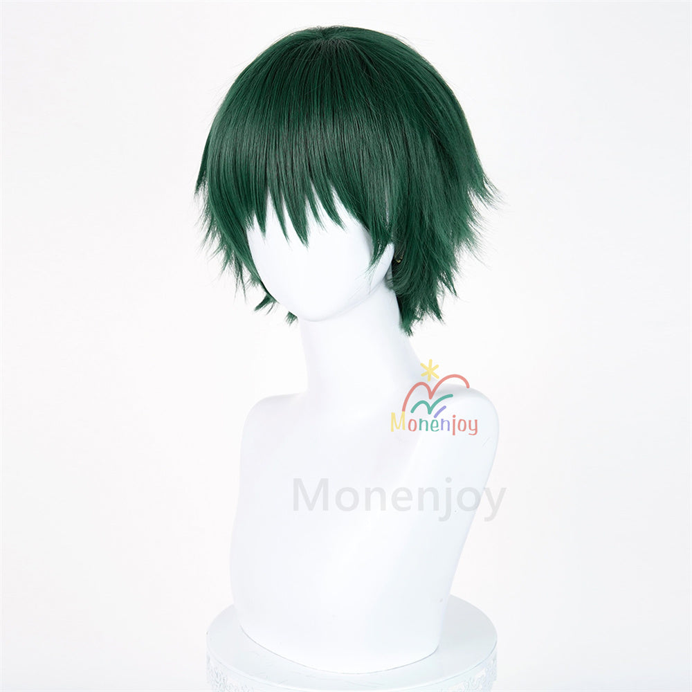 Monenjoy　呪術廻戦　死滅回游　星綺羅羅　ウィッグ　45cm　鬘　ほし きらら　コスプレ道具　自然感　Jujutsu Kaisen　耐熱ウィッグ MONENJOY