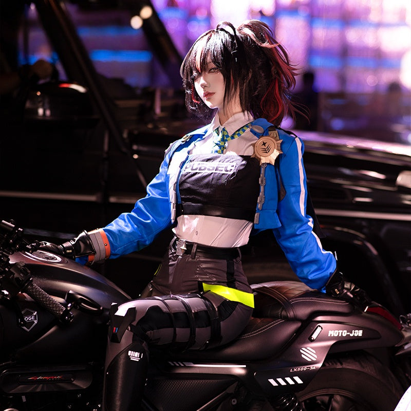 「限定在庫・完売終了」Monenjoy　ゼンレスゾーンゼロ 朱鳶 コスプレ衣装　班長 Zhu Yuan 特務捜査班　コスチューム　イベント　仮装