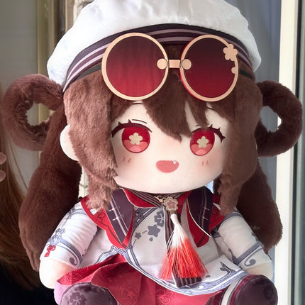 ตุ๊กตา Genshin Impact Kurumi ขนาด 40 ซม. ชุด Kurumi "Blooming Red in the Lingering Snow" ทรงหมอน ตุ๊กตาผ้าฝ้าย ขนาด 40 ซม. ของขวัญ เครื่องประดับ แต่งตัว สั่งทำ นำเข้าจากจีน ทำด้วยมือโดย Oushengdo, Liyue 