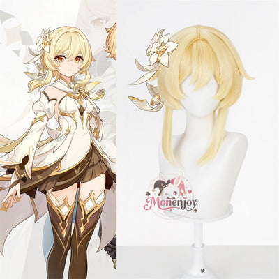 Monenjoy 原神　空 蛍　新たなる天地　　カツラ　ウィッグ　40cm　88cm　コスプレ道具　耐熱ウィッグ MONENJOY