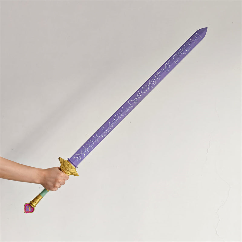 Monenjoy KPOPガールズ! デーモン・ハンターズ ルミ 剣 105cm PU製 コスプレ武器 プロップ