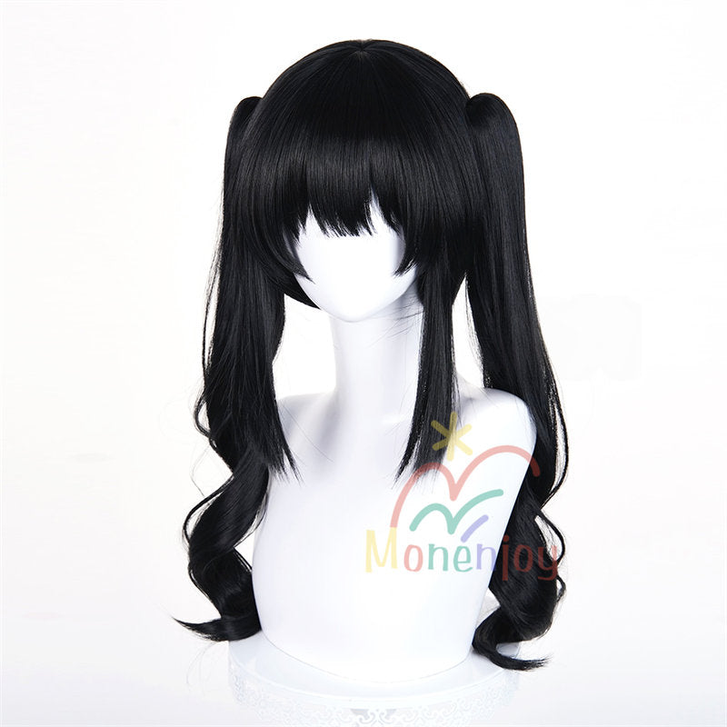 Monenjoy 魔法少女ノ魔女裁判 黒部 ナノカ かつら 本体30cm+ポニー50cm
