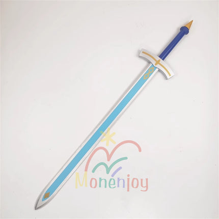 Monenjoy Genshin Impact Traveler One-Handed Sword Cosplay Prop Wooden Traveler Weapon Model GS1438
