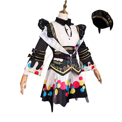 Monenjoy 魔法少女ノ魔女裁判 城ケ崎 ノア 　コスプレ衣装　プリント印刷　仮装　まのさば　コスチューム　イベント　 MONENJOY