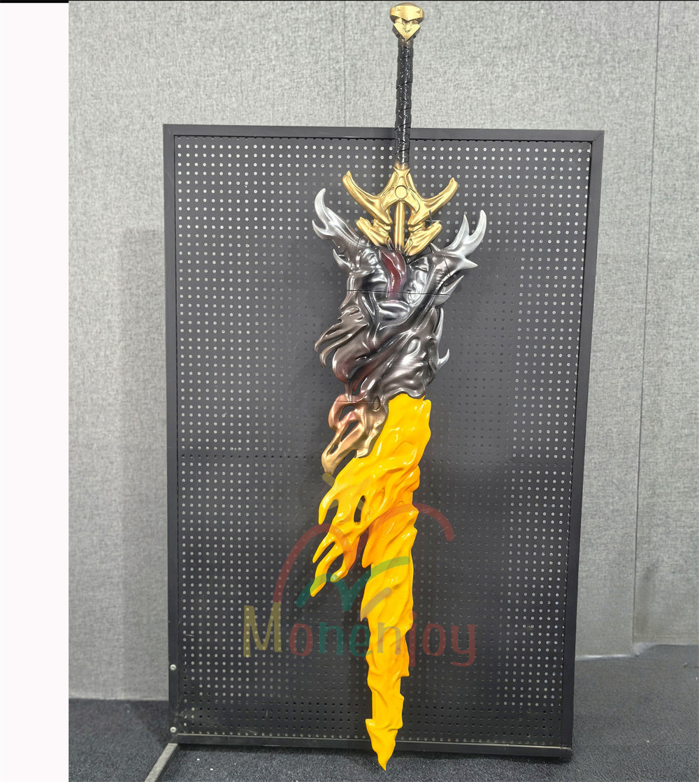 Monenjoy　アークナイツ　チョンユエ　剣モデル　140cm　止戈　PLA＋PVC材質　コスプレ道具　重岳　武器モデル　レプリカ　 MONENJOY
