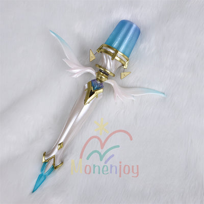 Monenjoy　鳴潮 エイメス　 マイク マイクロホン PLA材質　発光番 コスプレ道具　ステージマイク ハンドマイク コスプレ用マイク MONENJOY