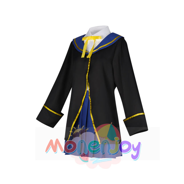 Monenjoy 黒猫と魔女の教室 スピカ・ヴァルゴ コスプレ 魔法少女 コスチューム イベント 仮装 ハロウィン