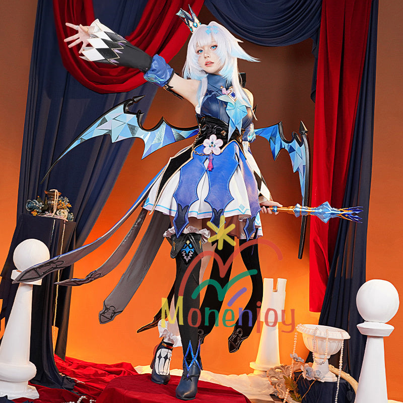 Monenjoy　崩壊スターレイル ケリュドラ　コスプレ衣装　 Cerydra　コスチューム　翼別途追加　ハロウィン　イベント　法杖が別途追加