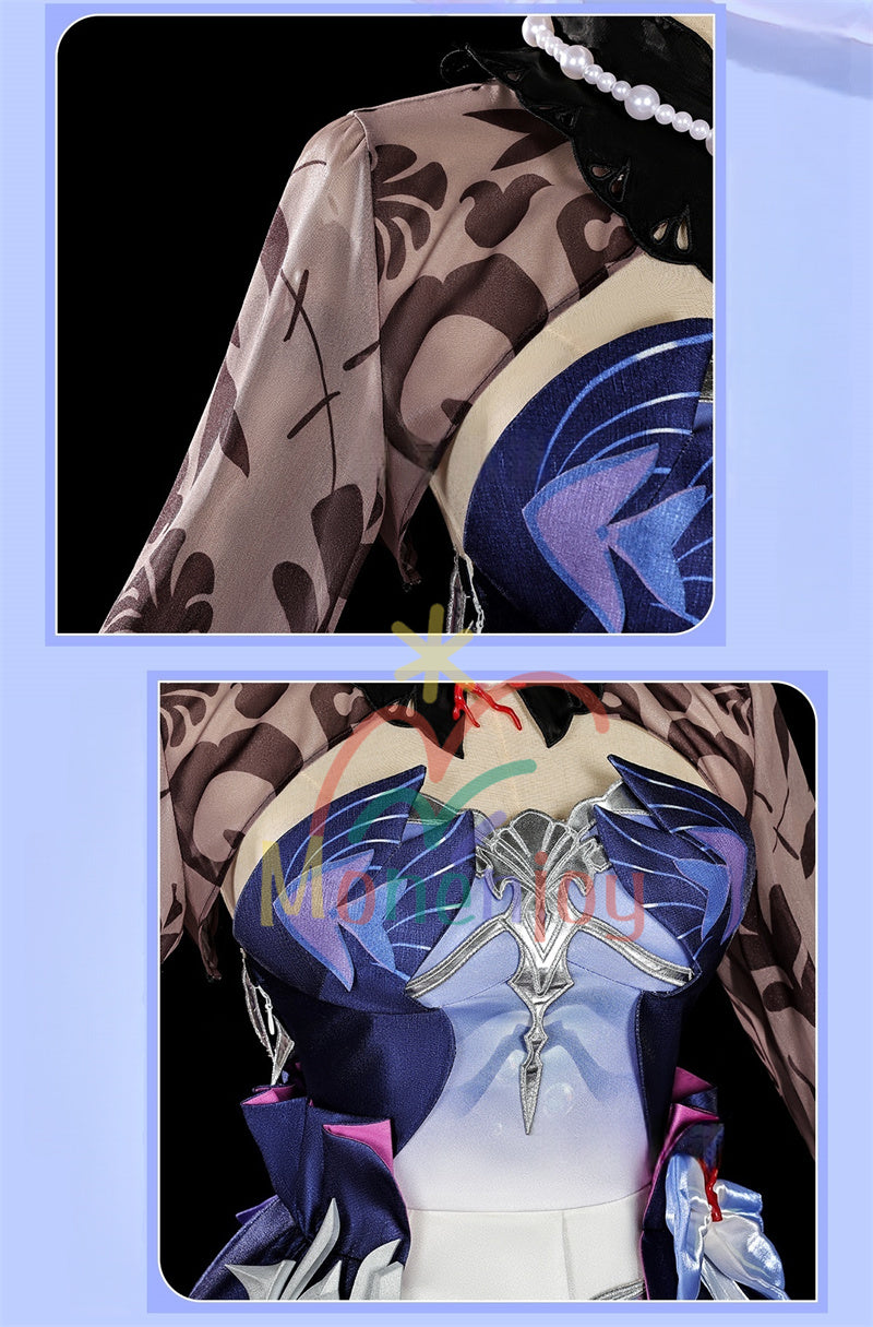 Monenjoy   崩壊スターレイル  セイレンス　コスプレ衣装　Hysilens　Honkai：Star Rail オンパロス/スティコシア　コスプレ衣装　イベント　