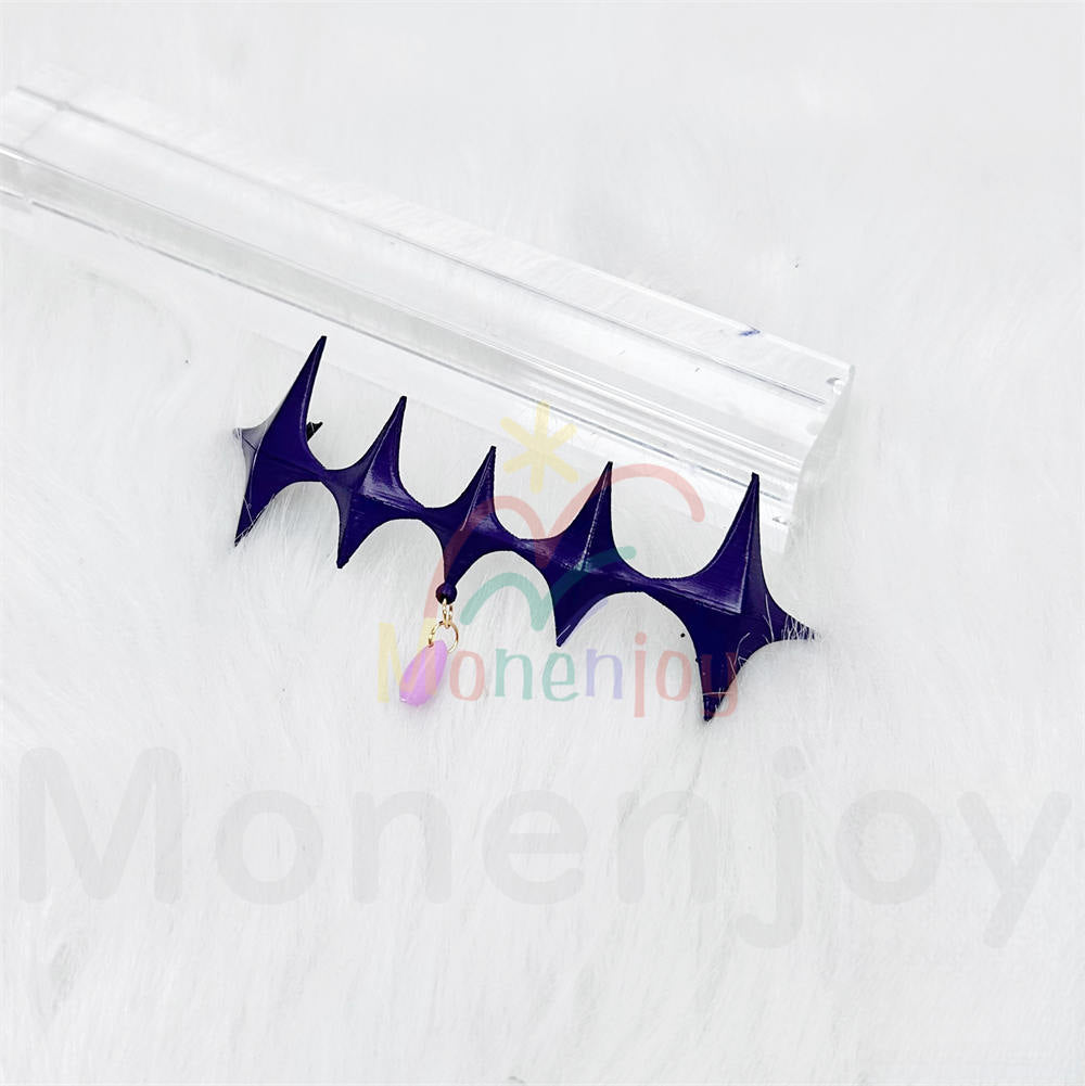 Monenjoy　名探偵プリキュア 森亜 るるか　キュアアルカナ・シャドウ 魔法杖　150cm　コスプレ道具　PLA材質　レプリカ　怪盗団ファントム　ハロウィン MONENJOY