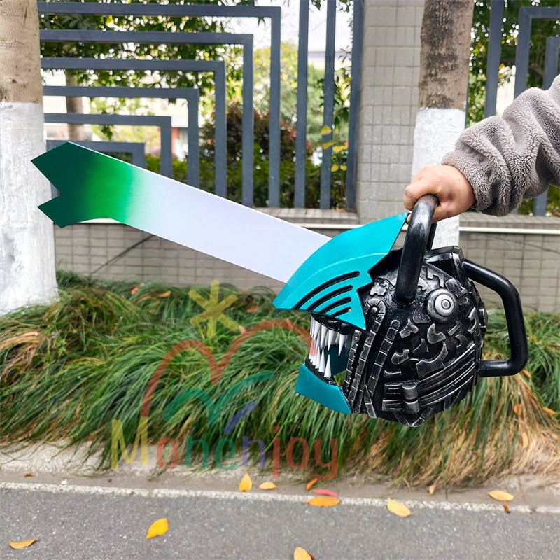 Monenjoy　チェンソーマン　デンジ 樹脂製　83cm　ヘルメット　仮面 チェンソーの悪魔　 Chainsaw Man　コスプレ道具　
