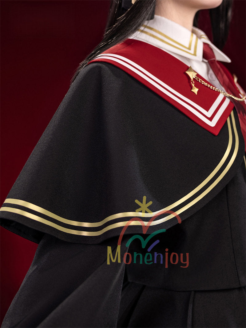 Monenjoy　魔法少女ノ魔女裁判　二階堂 ヒロ　コスプレ衣装　にかいどう ヒロ　髪飾付　まのさば　コスチューム　ワンピース　仮装