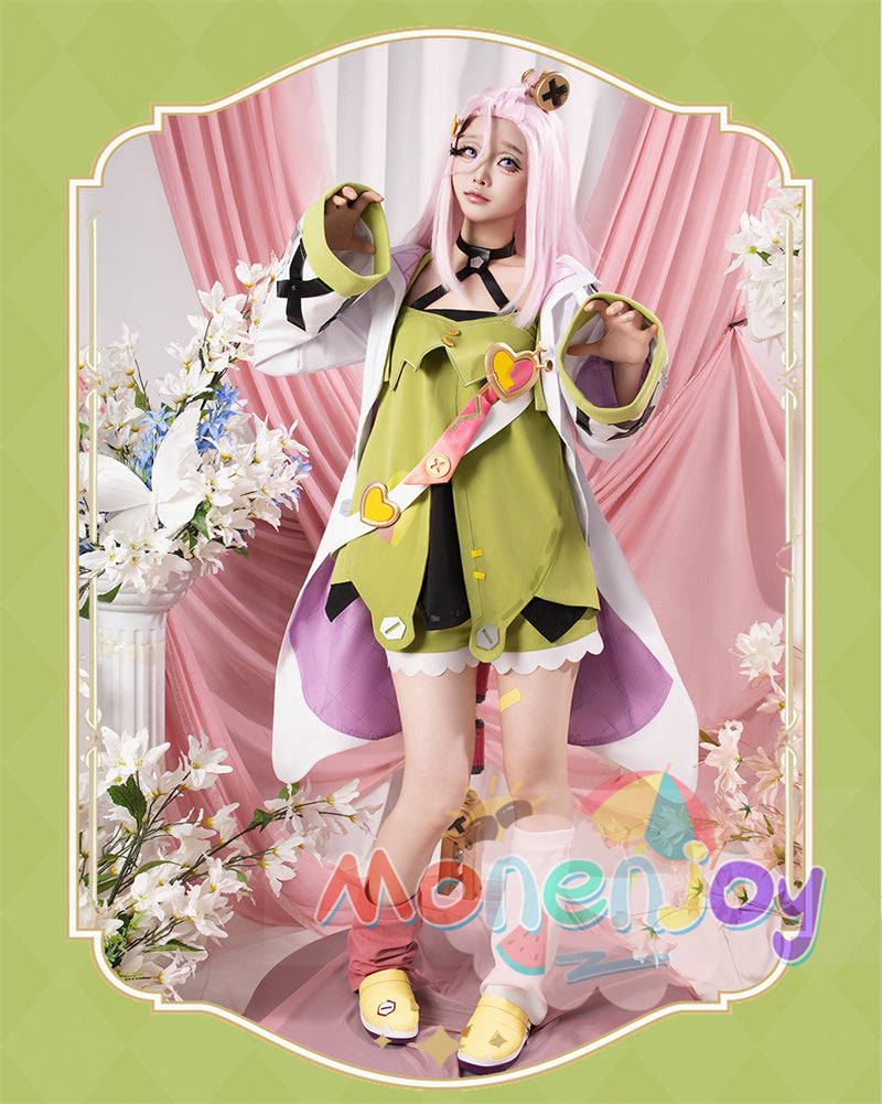 Monenjoy　原神　アイノ　コスプレ衣装　3d樹脂製パーツ　1：1レプリカ　Aino Genshin ナド・クライ編 　水元素　月の輪 コスチューム