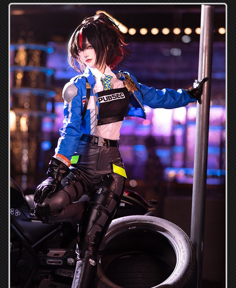 「限定在庫・完売終了」Monenjoy　ゼンレスゾーンゼロ 朱鳶 コスプレ衣装　班長 Zhu Yuan 特務捜査班　コスチューム　イベント　仮装