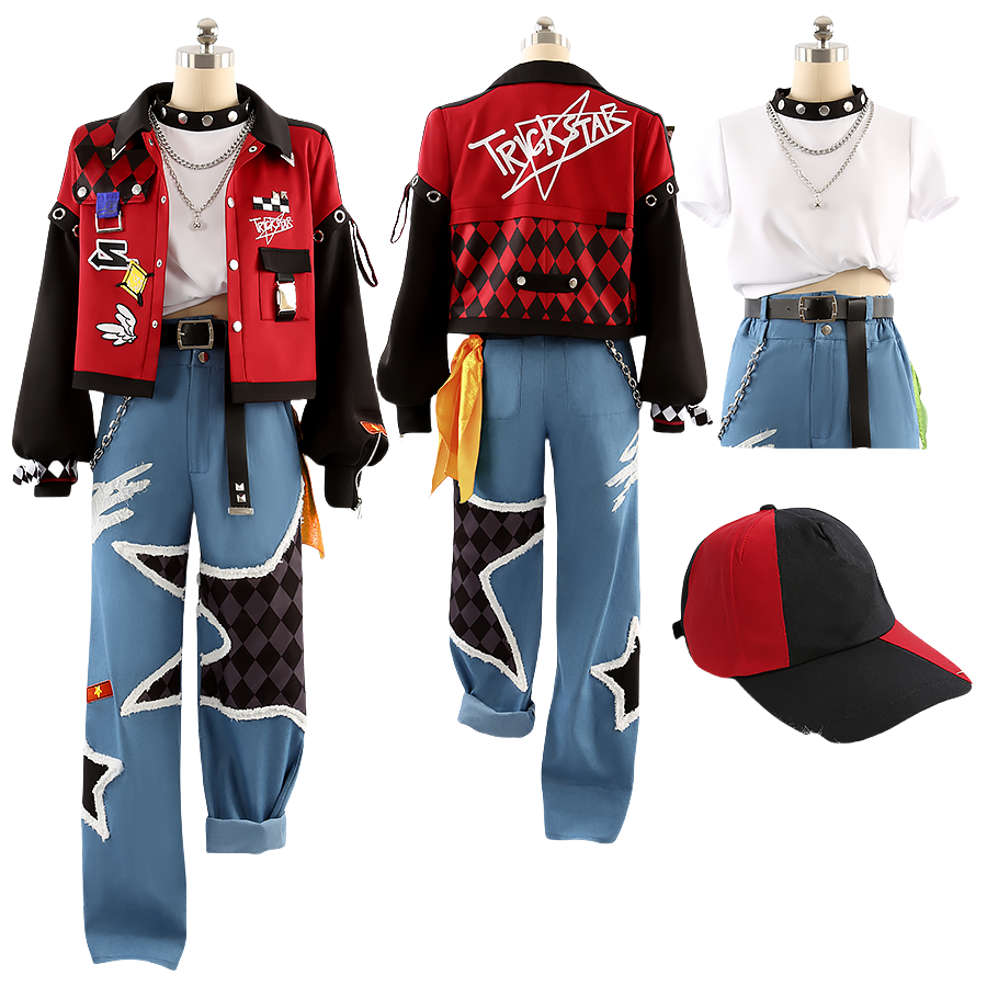 「受注製品」Monenjoy　あんさんぶるスターズ　Trickstar　氷鷹北斗 明星スバル 遊木真 衣更真緒　コスプレ衣装　礼服　舞台服 - Monenjoy
