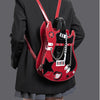 Monenjoy　痛バッグ　 ギター ショルダーバッグ アニメ　地雷系　パンク　渋谷　原宿ファション　コスプレ　2次元　萌えグッズ　バックパック/リュック 可愛い　デザイン　装備品　アクセサリー - Monenjoy