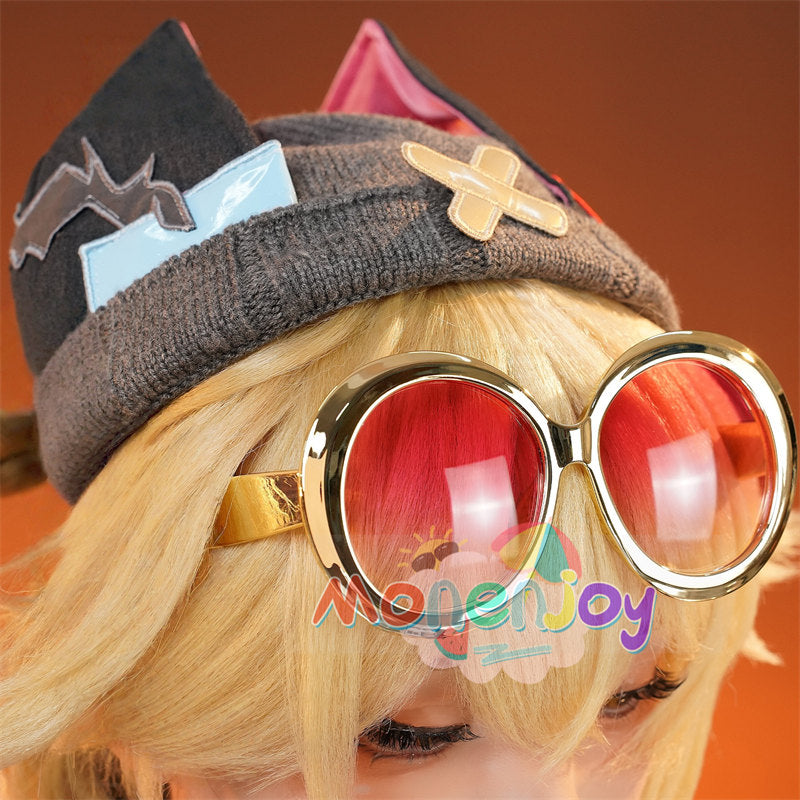 Monenjoy　原神　ヤフォダ　コスプレ　金属製神の目　ナド・クライ編　風元素　月の輪　PU手甲付　コスプレ衣装　金属製パーツ　コスチューム　27個大セット　ハロウィン