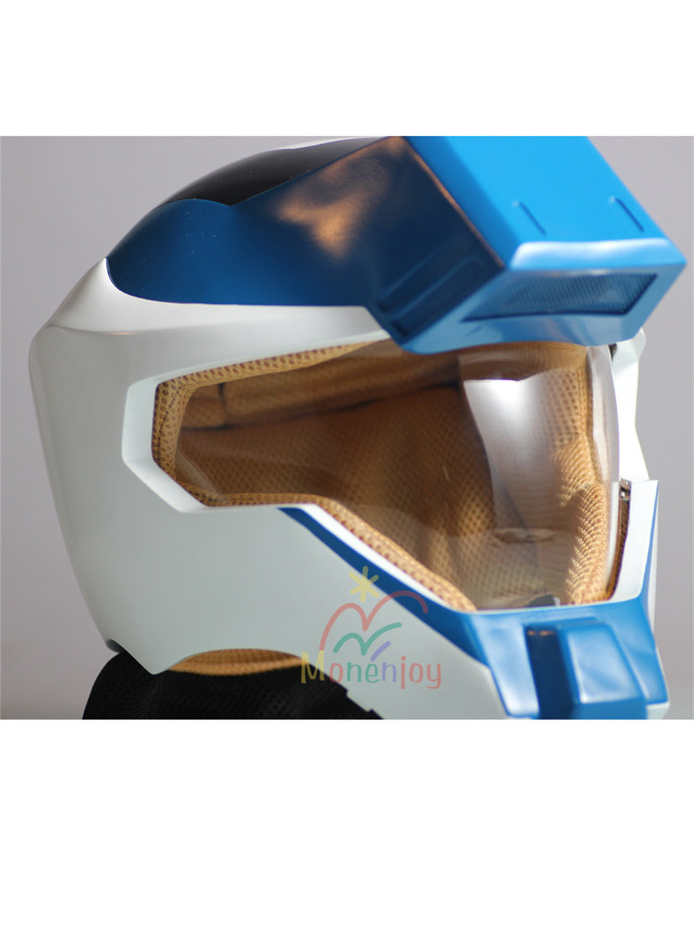 Monenjoy　機動戦士ガンダムSEED　キラ・ヤマト　ヘルメット　Kira Yamato　コスプレ道具　撮影道具　アクセサリー　イベント MONENJOY