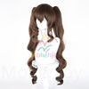 Monenjoy　アークナイツ　 エンドフィールド　ギルベルタ　ウィッグ　カツラ　ふんわりヘア　コスプレ道具　ツインテール MONENJOY