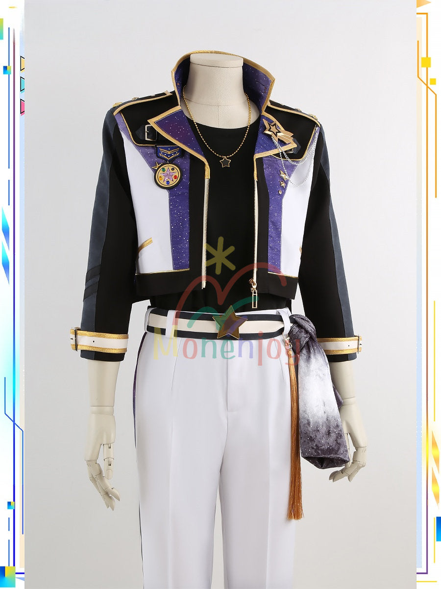 Monenjoy　あんさんぶるスターズ！！風　流星隊の新衣装　守沢千秋／流星レッド　深海奏汰／流星ブルー　南雲鉄虎／流星ブラック　高峯翠／流星グリーン　仙石忍／流星イエロー　隊服　ユニフォーム